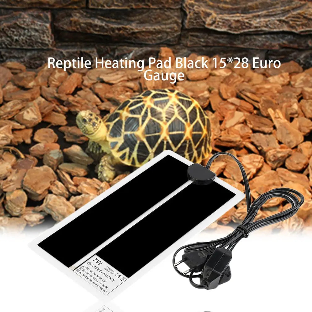 New Adjustable Temperature Reptile Heating Heater Mat Portable Size Super Thin Pet Heating Pad For Dog Cat EU US UK AU Plug - okpetssupplies.com