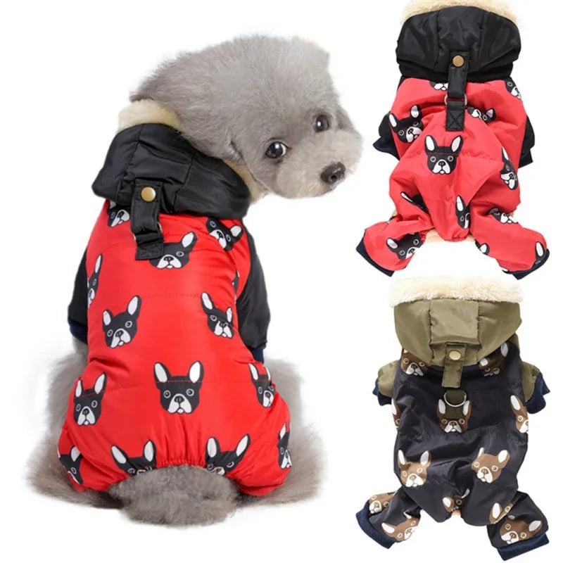 Winter Puppy Dog Coats Small