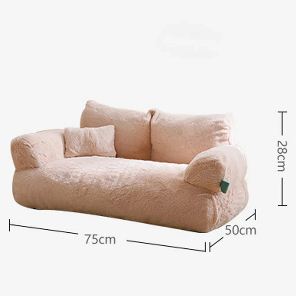 Four Season Universal Pets Nest Super Soft Sofa Dog & Cat Bed Washable - okpetssupplies.com