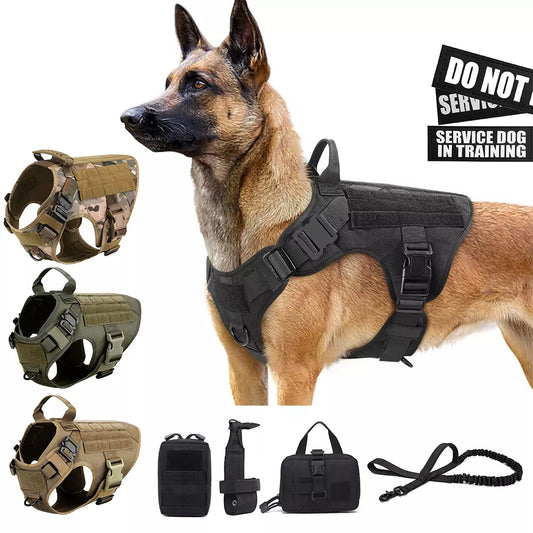 Tactical Dog K9

 Training Vest,Harness and Leash - okpetssupplies.com