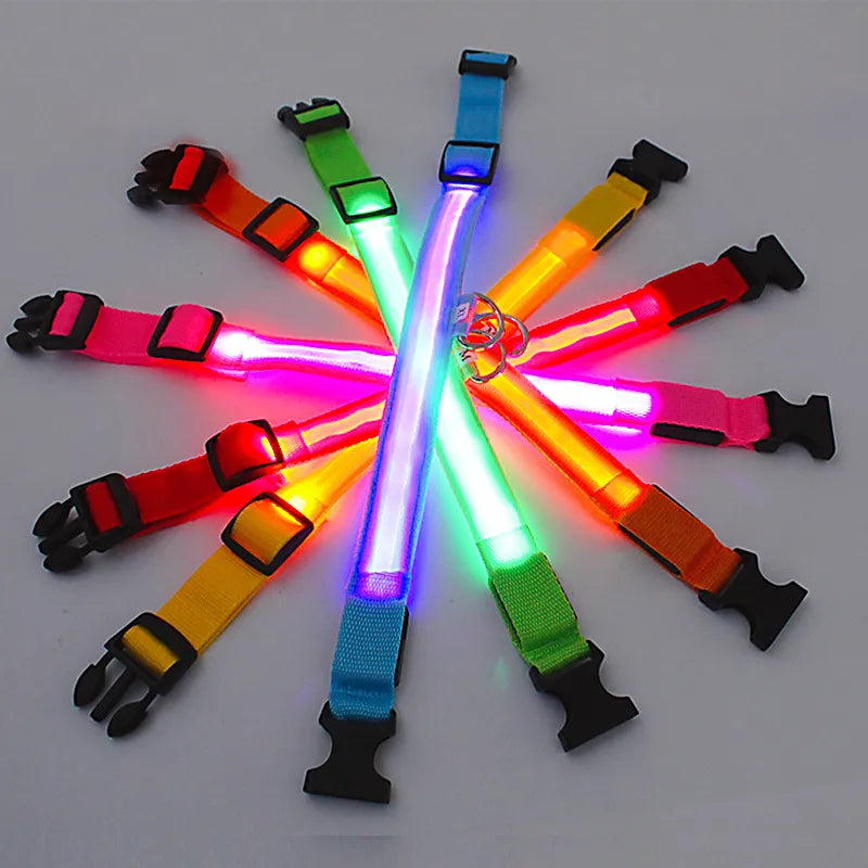 LED Glowing Dog Collar - okpetssupplies.com