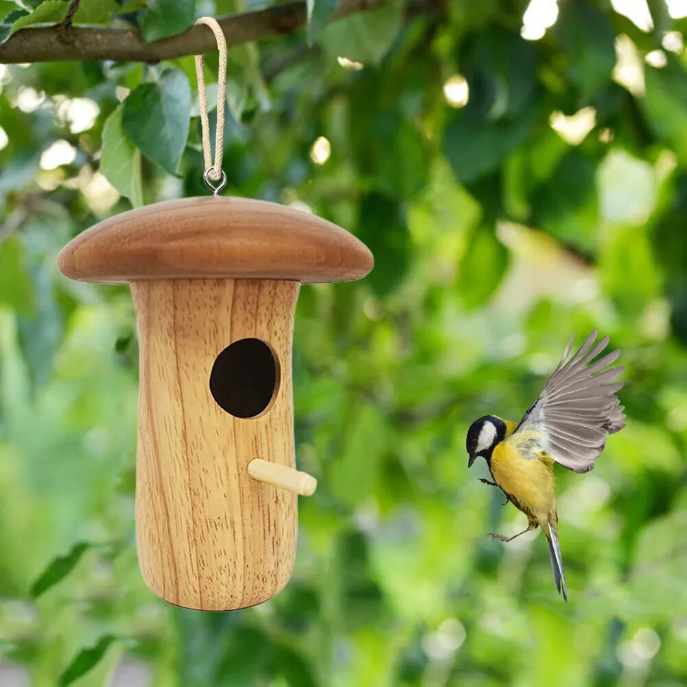 Wooden Hummingbird House - okpetssupplies.com