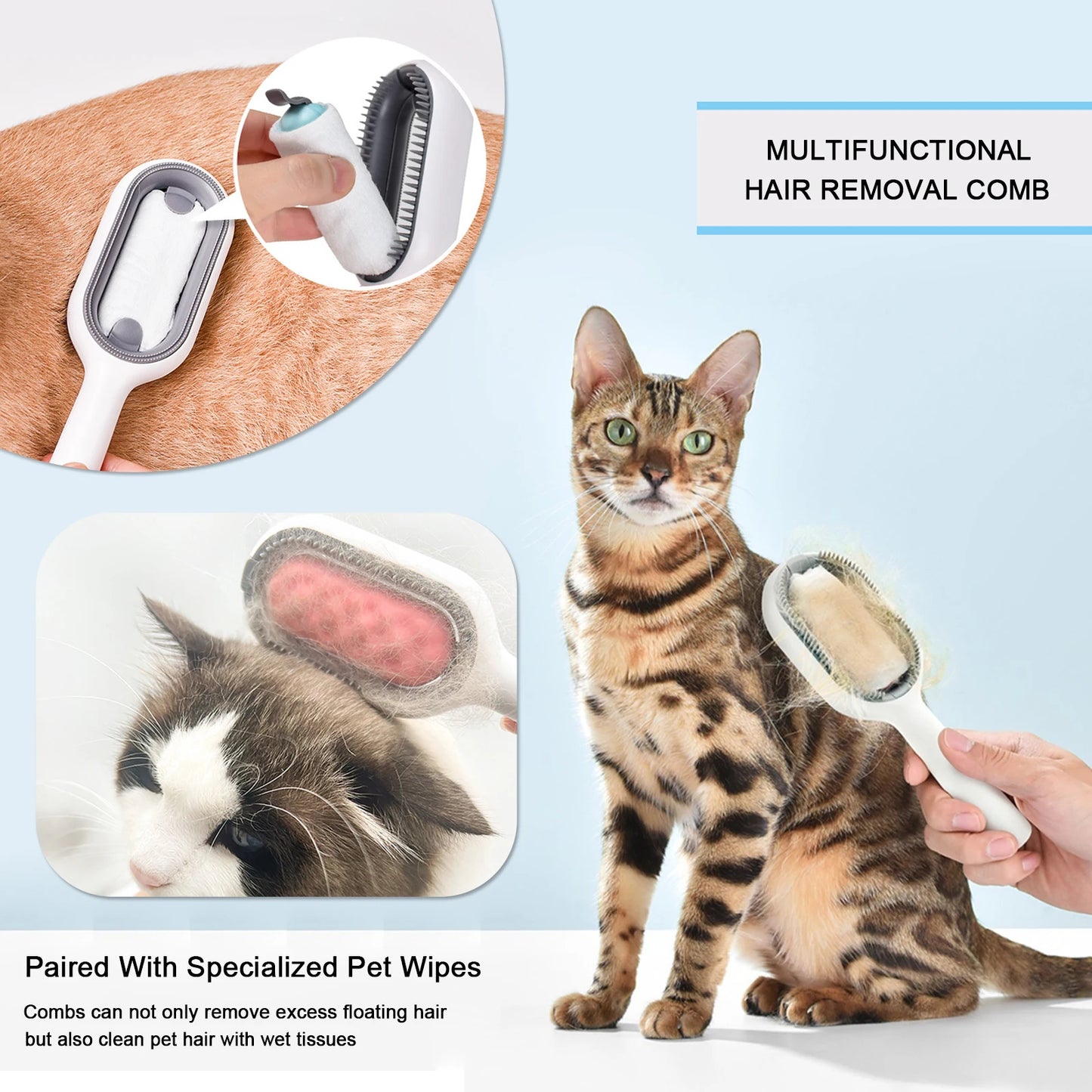 Hair comb ,hair Remover Grooming Brush - okpetssupplies.com