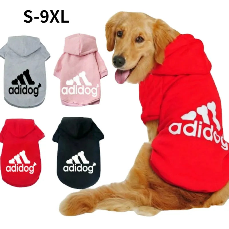 2021 Winter Pet Dog Clothes Dogs Hoodies Fleece Warm Sweatshirt Small Medium Large Dogs Jacket Clothing Pet Costume Dogs Clothes - okpetssupplies.com