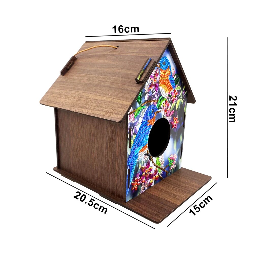 DIY Hanging Decorative Hummingbird House - okpetssupplies.com