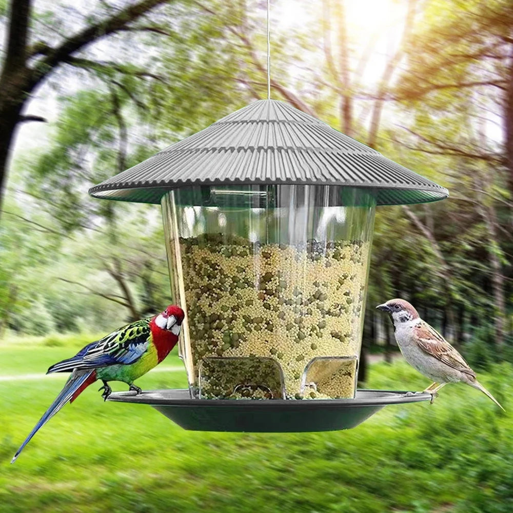 Garden Gazebo Hanging Wild Bird Feeder Outdoor