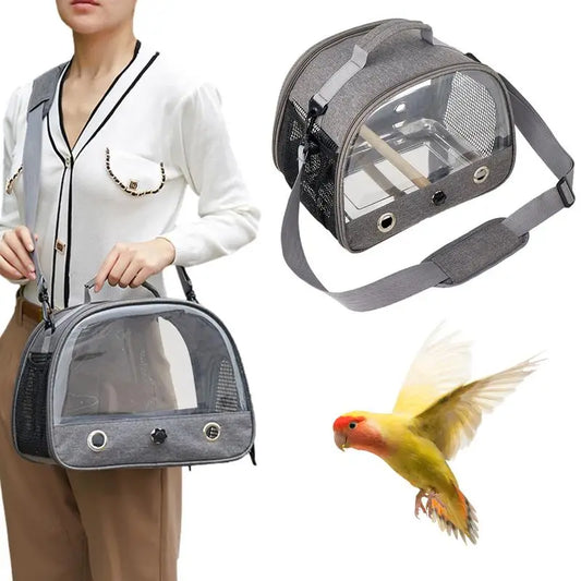 Parakeet Travel Carrier Bag Bird Cage