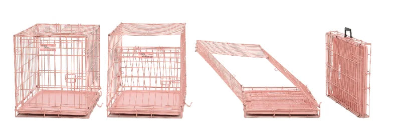 Folding Metal Toy Dog Crate