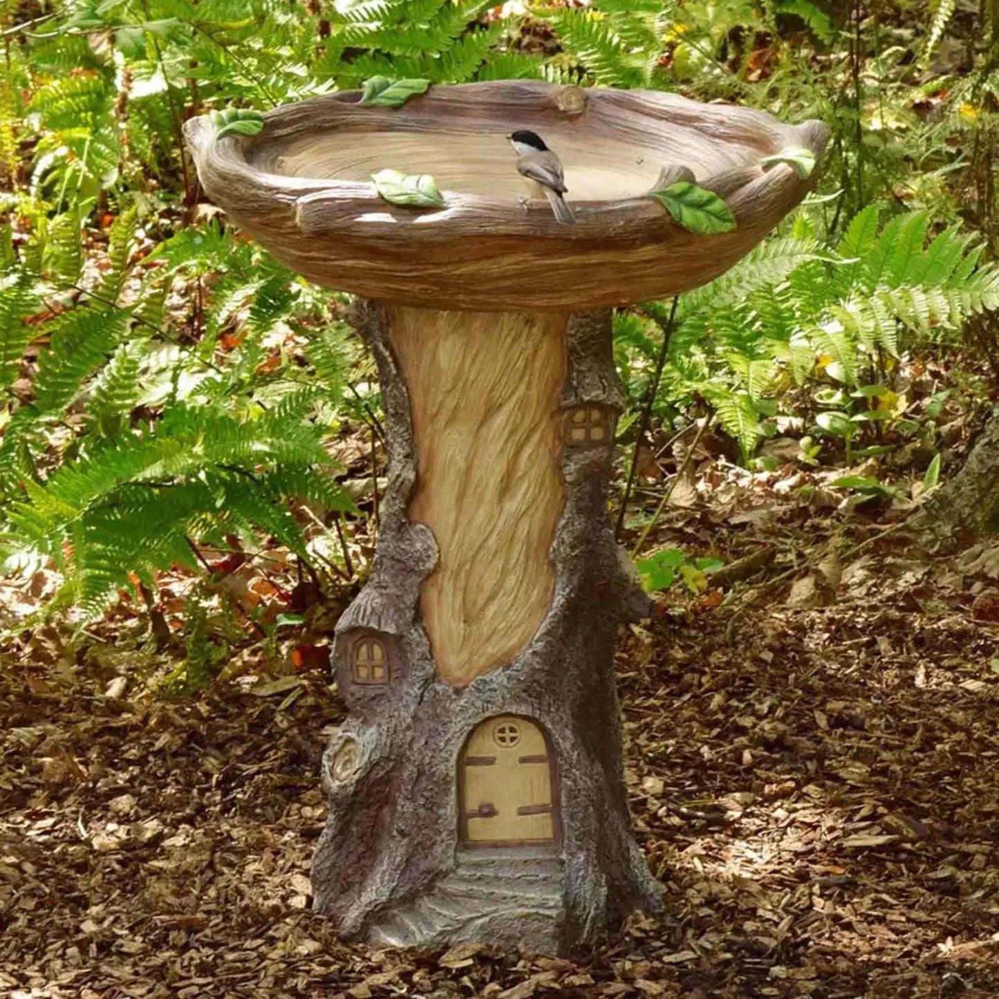 Garden Bird Water Feeder Resin dwarf