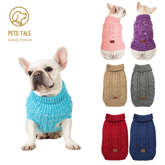 Cozy Knitted Pet Sweater for Winter - Keep Your Dog Warm and Stylish - okpetssupplies.com