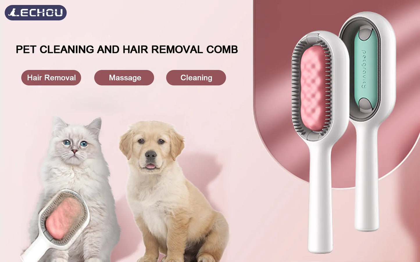 Hair comb ,hair Remover Grooming Brush - okpetssupplies.com