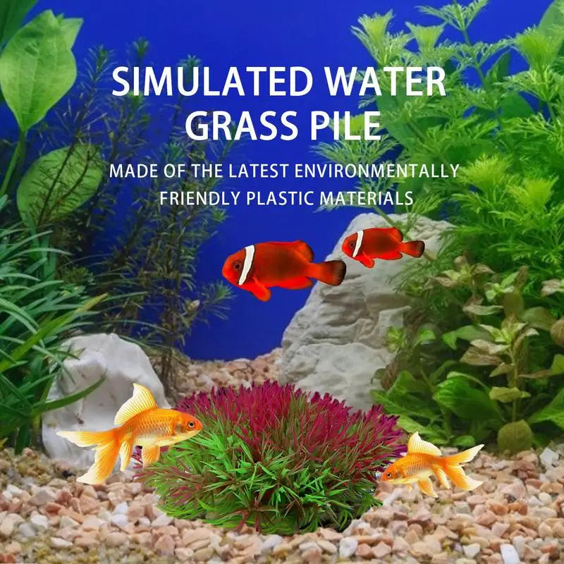 12 Kinds PVC Artificial Aquarium Decor