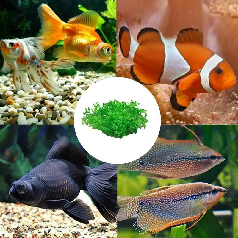 12 Kinds PVC Artificial Aquarium Decor