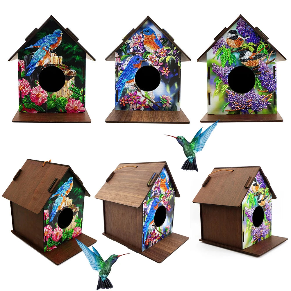 DIY Hanging Decorative Hummingbird House - okpetssupplies.com