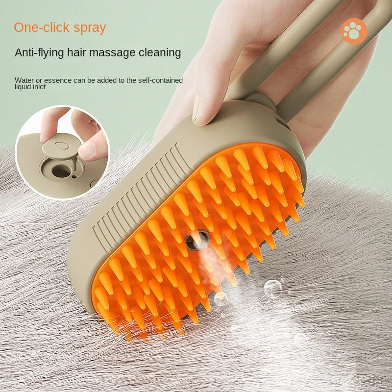 Steamy Dog , cat Brush