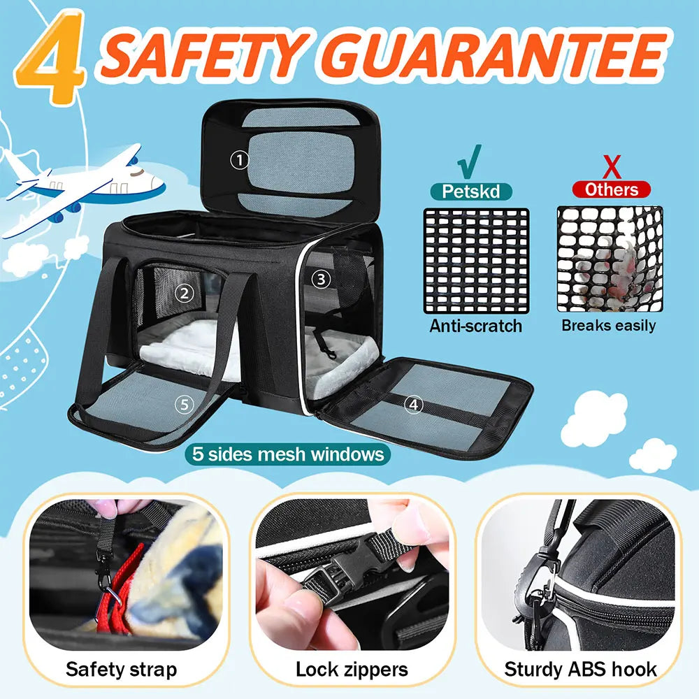 Top-Expandable Pet Carrier - okpetssupplies.com